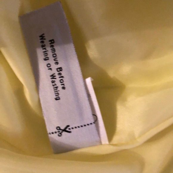 J Crew lined yellow skirt - US 00 - Picture 8 of 9